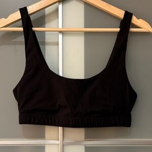 Vuori Daily Sports Bra, Black, Size XS/S